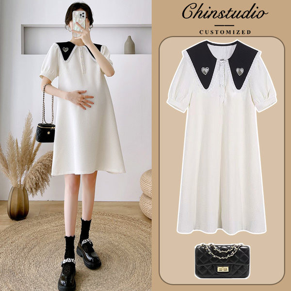 Καλοκαιρινό  γυναικείο φόρεμα για έγκυες γυναίκες