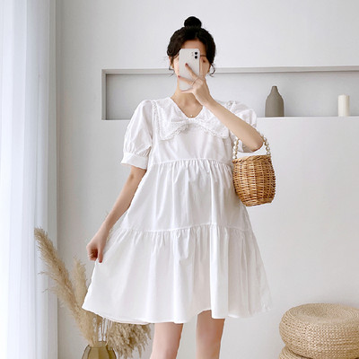 Καλοκαιρινό κομμένο σχέδιο με κέντημα για εγκύους