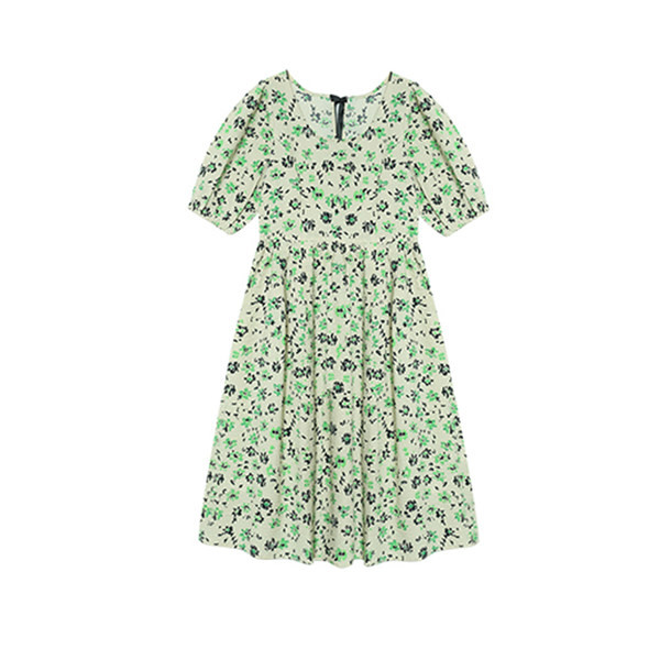 Κομψό καλοκαιρινό φόρεμα εγκυμοσύνης με λουλούδια και κορδέλα στην πλάτη