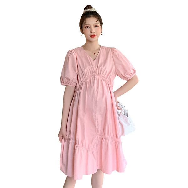 Γυναικείο Casual Φόρεμα εγκυμοσύνης με V λαιμό για εγκύους