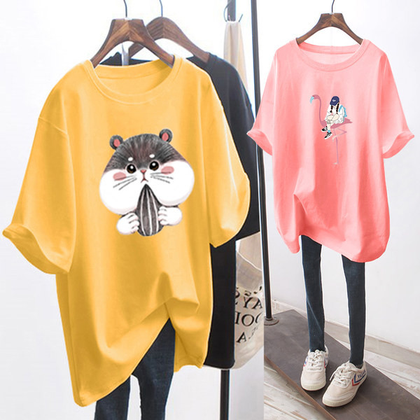 Γυναικείο μπλουζάκι εγκυμοσύνης με φαρδιά εφαρμογή