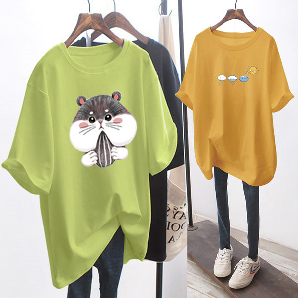 Γυναικείο μπλουζάκι εγκυμοσύνης με φαρδιά εφαρμογή