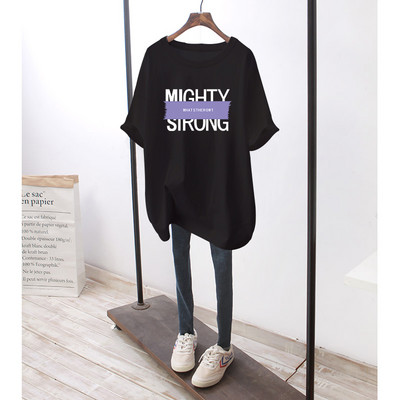 Trudnička majica širokog uzorka s printom