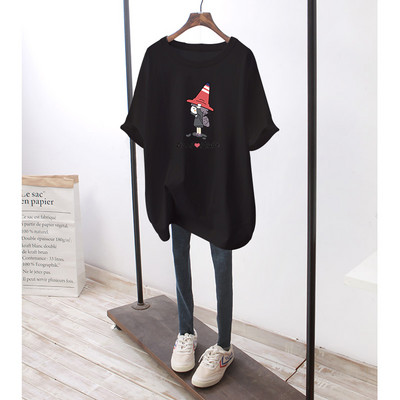 Trudnička majica širokog uzorka s printom