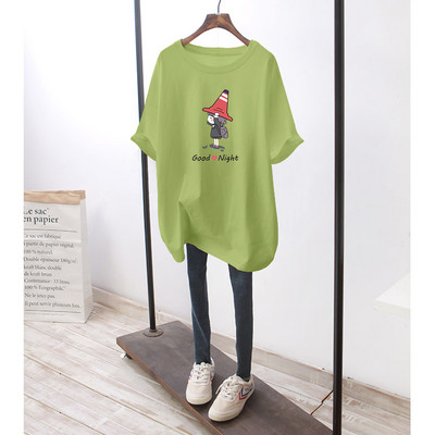 Trudnička majica širokog uzorka s printom