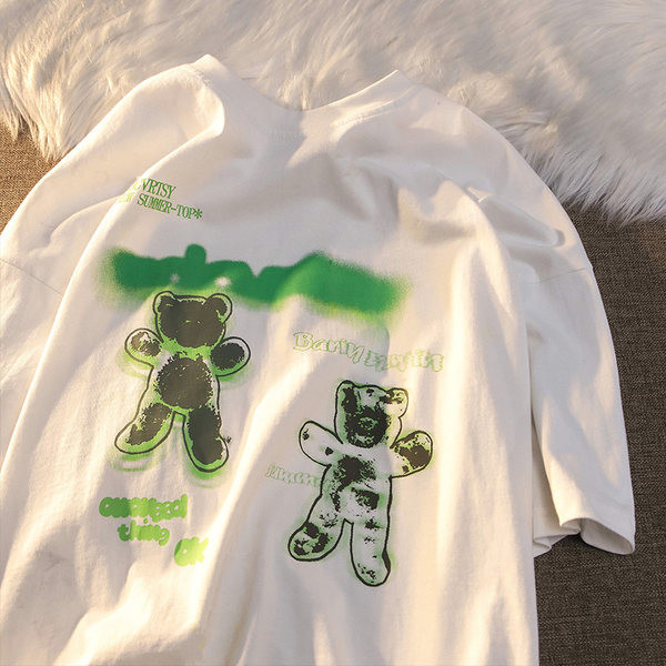 Γυναικείο Casual T-Shirt εγκυμοσύνης με απλικέ Bear