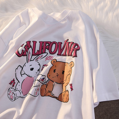 Νέο μοντέλο γυναικείο μπλουζάκι με πολύχρωμη στάμπα για εγκύους