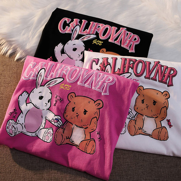 Νέο μοντέλο γυναικείο μπλουζάκι με πολύχρωμη στάμπα για εγκύους