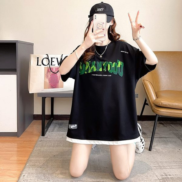 Μακρυμάνικο μπλουζάκι εγκυμοσύνης με στάμπα