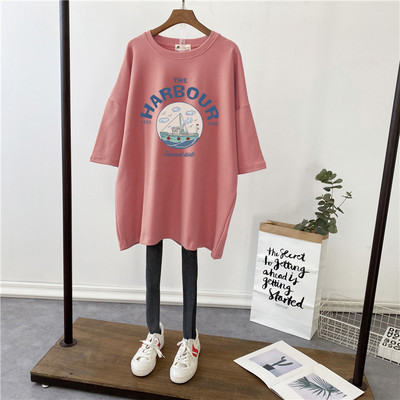 Γυναικείο μπλουζάκι με στάμπα εγκυμοσύνης