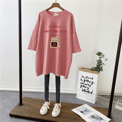 Γυναικείο μπλουζάκι με στάμπα εγκυμοσύνης