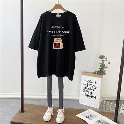 Γυναικείο μπλουζάκι με στάμπα εγκυμοσύνης