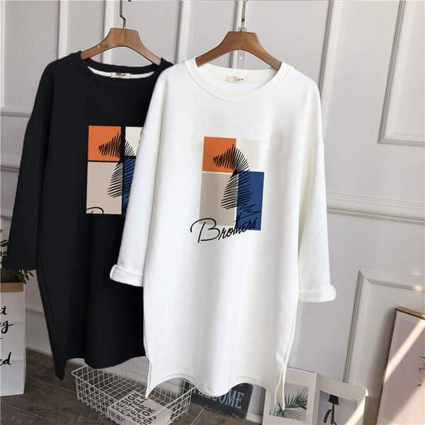 Φθινοπωρινή μπλούζα με μακριά μανίκια κατάλληλη για εγκύους