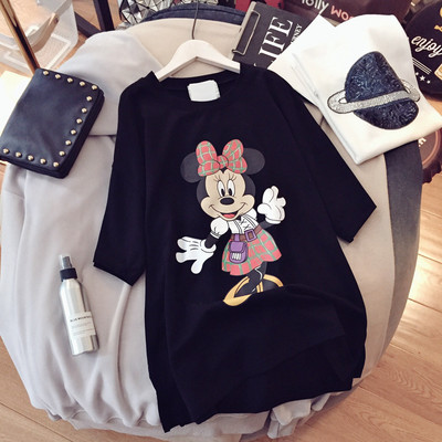 Βαμβακερό μπλουζάκι με πολύχρωμο στάμπα κατάλληλο για εγκύους