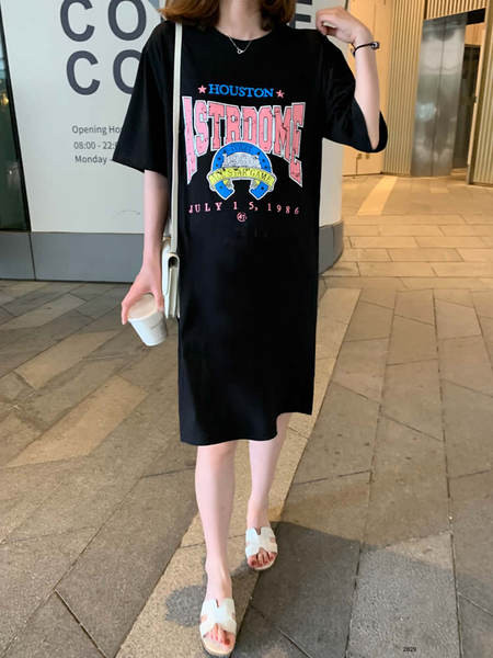 Ženska ležerna haljina za trudnice s cvjetnim printom