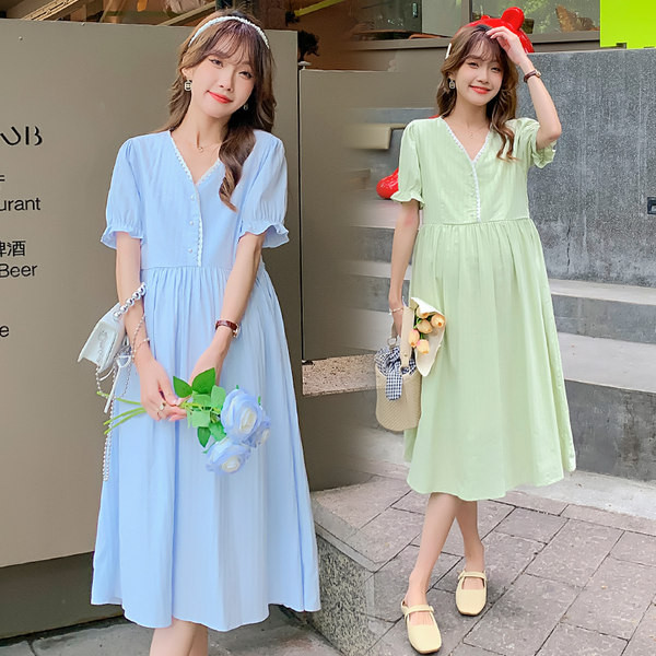 Moderna ženska haljina sa špicastim dekolteom