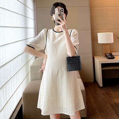 Kratka ljetna haljina za trudnice