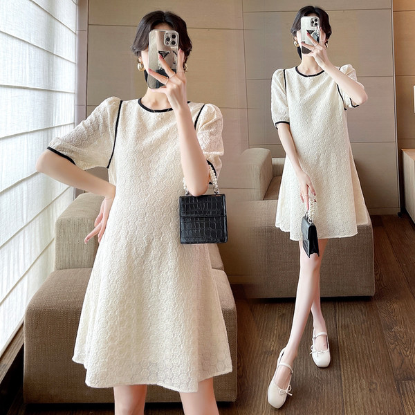 Kratka ljetna haljina za trudnice