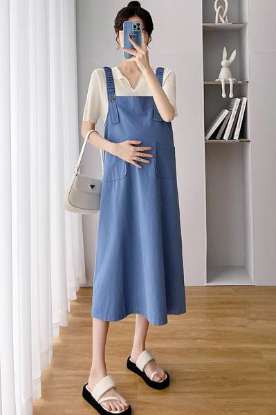 Vasaras sukman apgriezts modelis grūtniecēm