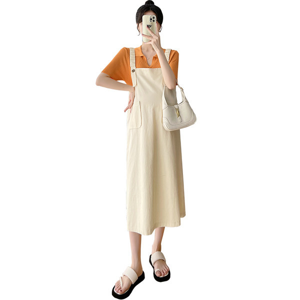 Vasaras sukman apgriezts modelis grūtniecēm