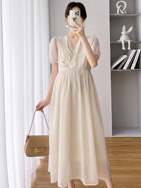 Haljina od šifona za trudnice