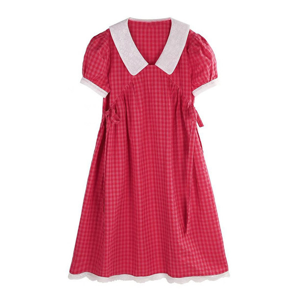 Ikdienas kleita ar V veida kakla izgriezumu ar izšuvumu grūtniecēm