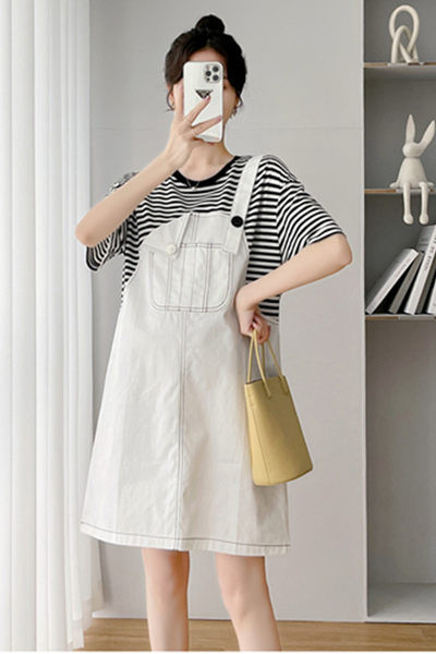 Ženska dvodijelna imitacija trudničke haljine