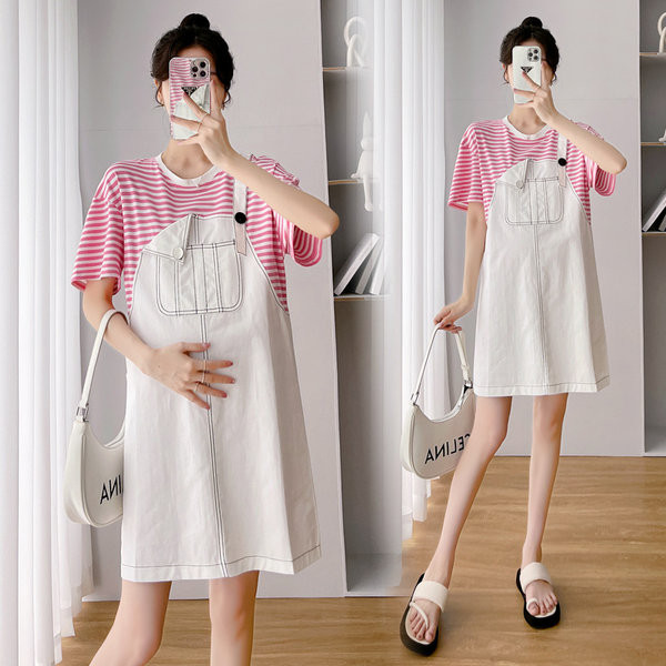 Ženska dvodijelna imitacija trudničke haljine