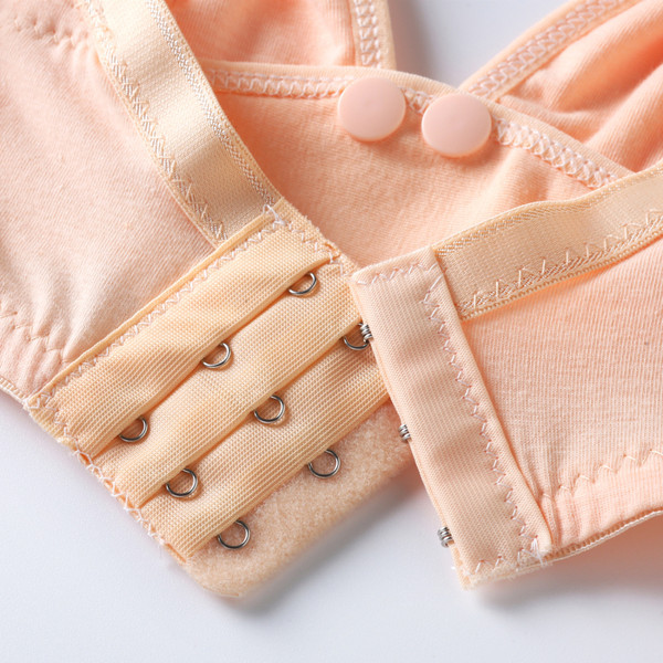 Sieviešu kokvilnas peldkostīms ar aizdari priekšpusē, piemērots zīdīšanai