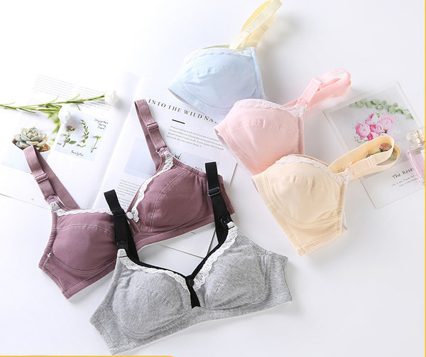 Σουτιέν με δαντέλα και ρυθμιζόμενα τιραντάτκια κατάλληλο για θηλασμό