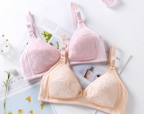 Γυναικείο σουτιέν με μεταλλικό κούμπωμα - κατάλληλο για θηλάζουσες μητέρες