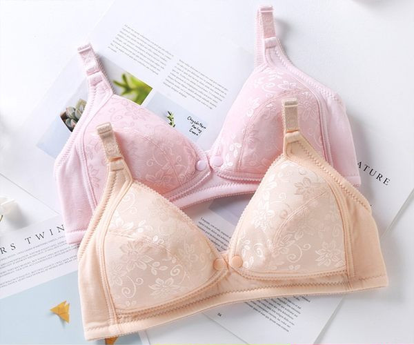 Γυναικείο σουτιέν με μεταλλικό κούμπωμα - κατάλληλο για θηλάζουσες μητέρες