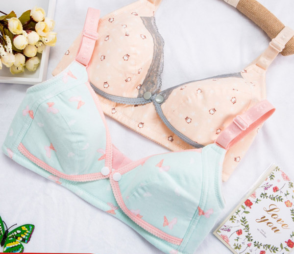 Sieviešu kokvilnas krūšturis - dažādas krāsas