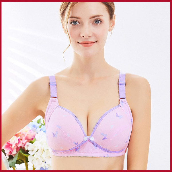 Sieviešu kokvilnas krūšturis - dažādas krāsas