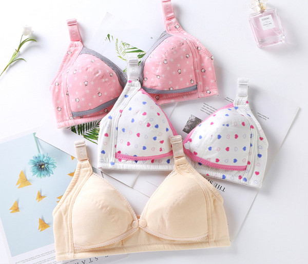 Kokvilnas krūšturis dažādās krāsās piemērots zīdīšanai