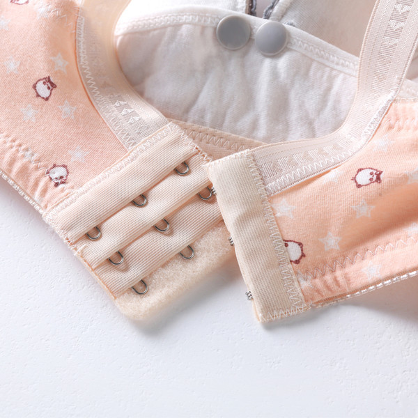 Kokvilnas krūšturis dažādās krāsās piemērots zīdīšanai