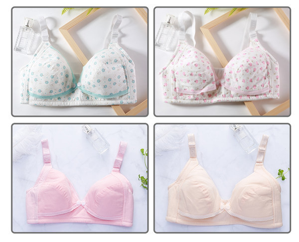 Sieviešu krūšturis ar krāsainu apdruku grūtniecēm