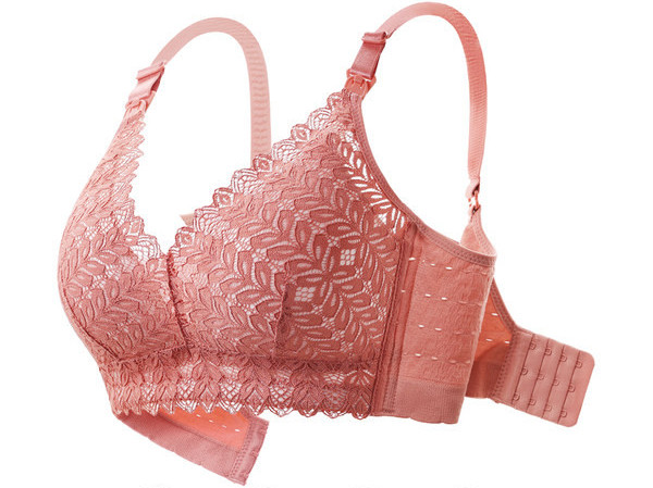 Sieviešu mežģīņu krūšturis ar metāla aizdari grūtniecībai