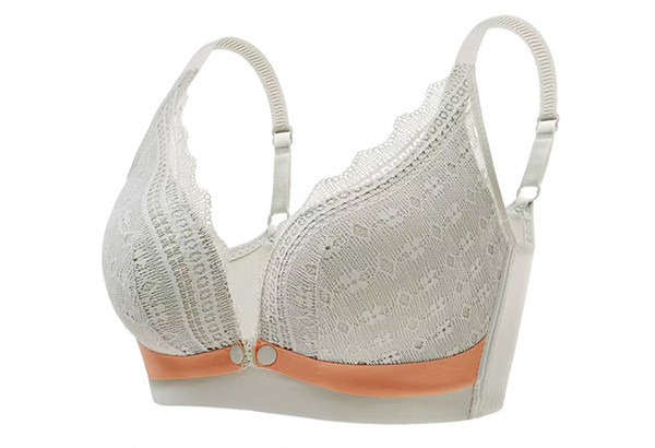 Krūšturis ar metāla aizdari barojošām māmiņām