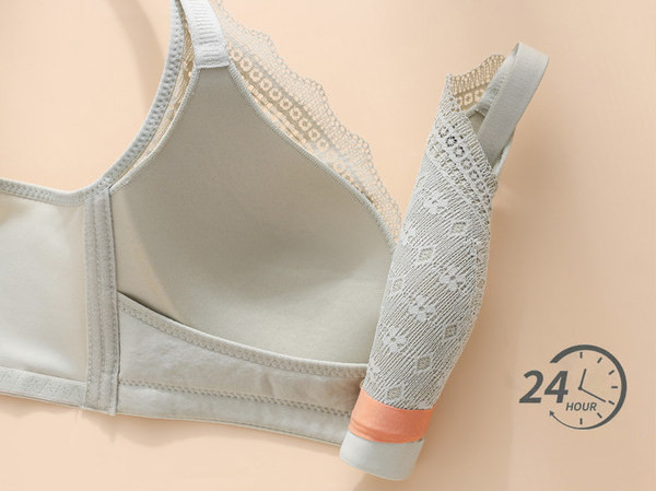 Krūšturis ar metāla aizdari barojošām māmiņām