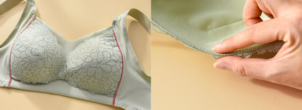 Mežģīņu krūšturis barošanai