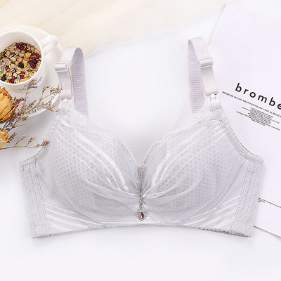 Krūšturis ar mežģīnēm - piemērots grūtniecēm un sievietēm, kas baro bērnu ar krūti