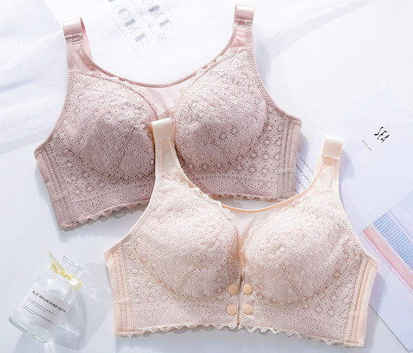 Māsu krūšturis ar aizdari priekšpusē 2 gab. komplektā