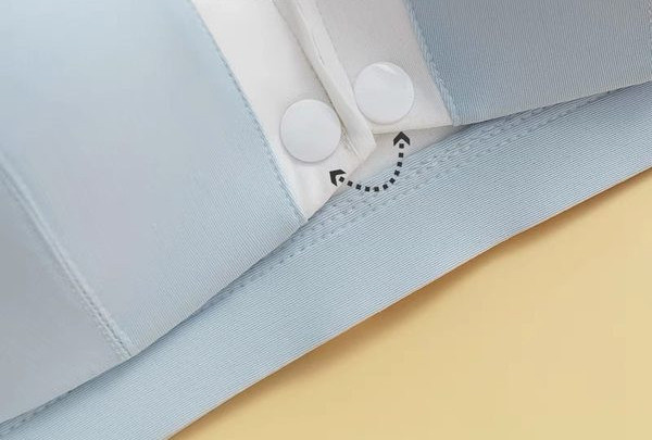 Kokvilnas krūšturis barošanai ar polsterējumu