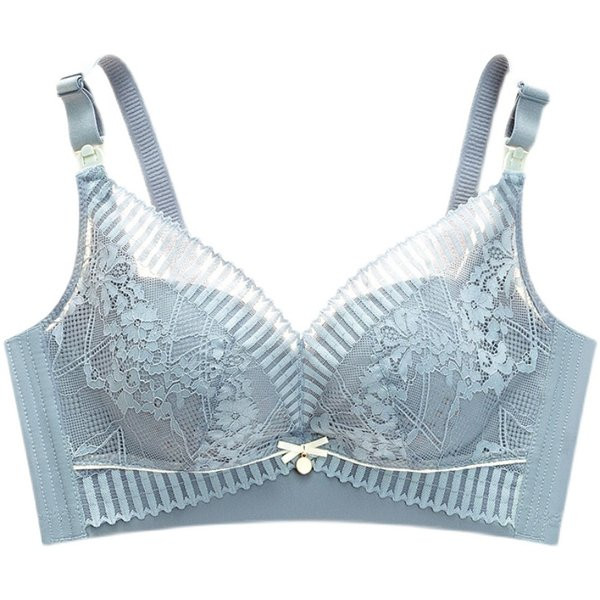 Čipkasti grudnjak za dojenje s trakom i podesivim naramenicama, 1 ili 2 komada u kompletu