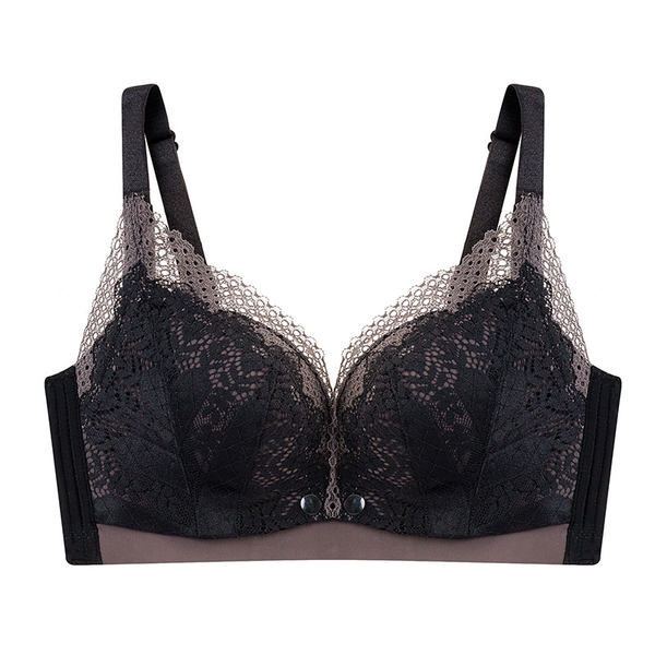 Čipkasti grudnjak s prednjim kopčanjem pogodan za dojenje