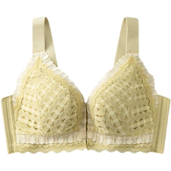 Jauna modeļa krūšturis ar mežģīnēm un aizdari priekšpusē piemērots zīdīšanai