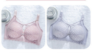 Jauna modeļa sieviešu krūšturis ar mežģīnēm barojošām māmiņām