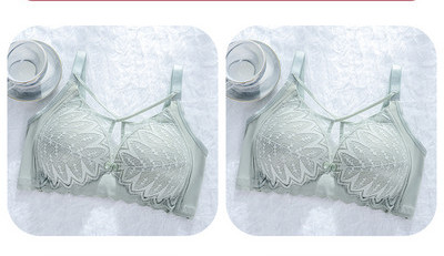 Jauna modeļa sieviešu krūšturis ar mežģīnēm barojošām māmiņām