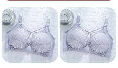 Jauna modeļa sieviešu krūšturis ar mežģīnēm barojošām māmiņām